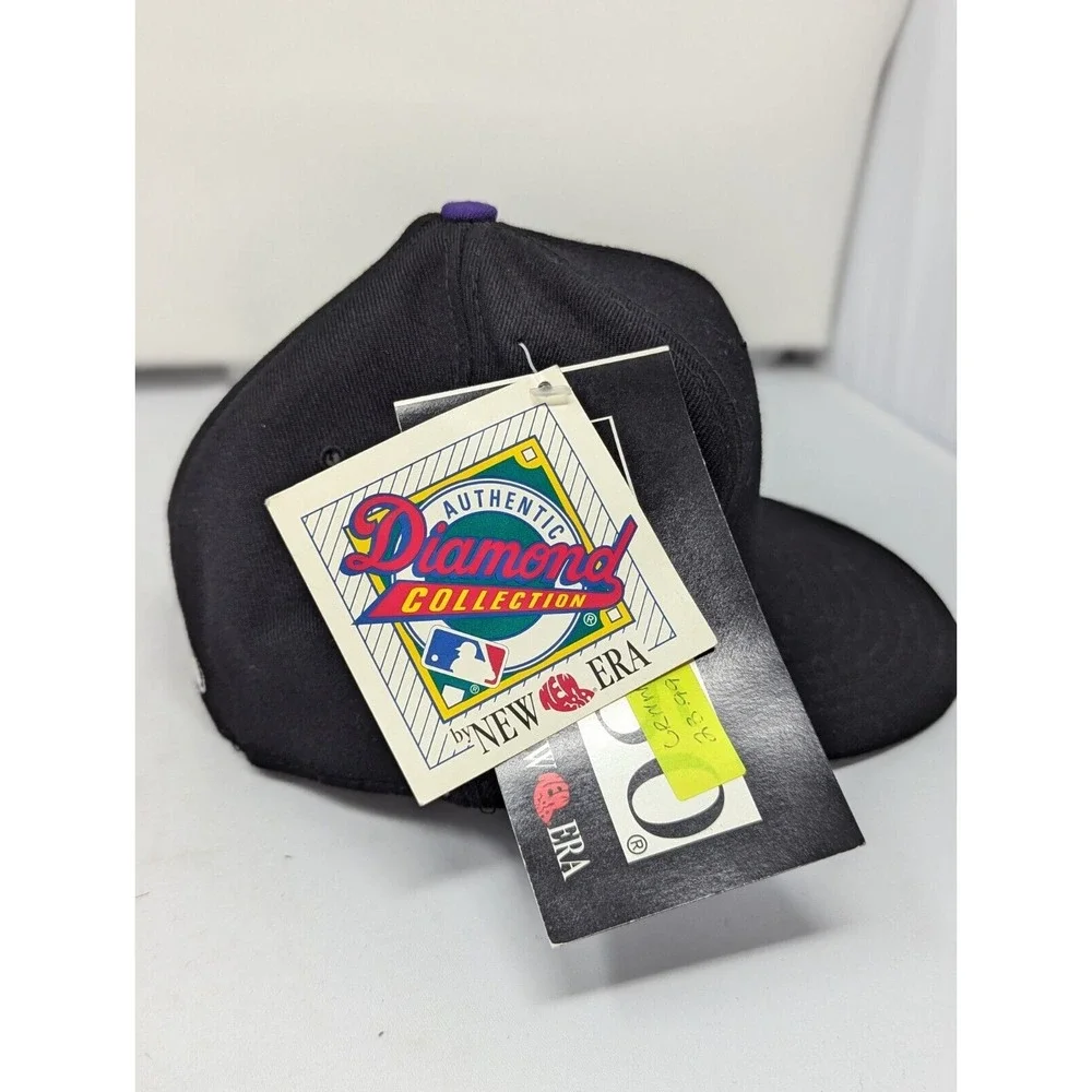 Colorado Rockies‎ Hat Cap 7 1/4  New Era 5950 Pro Model 100% Wool Deadstock 90s
